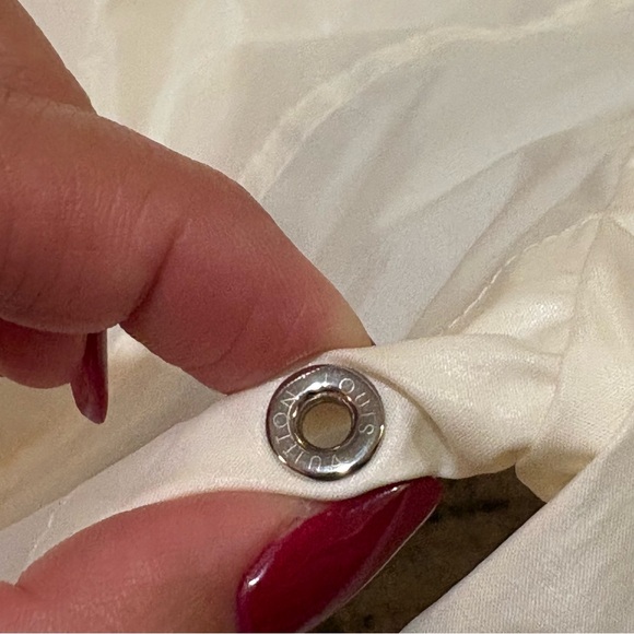 Louis Vuitton Lightweight Hooded Windbreaker Rain Jacket Cream Size 4 size S - Picture 13 of 16